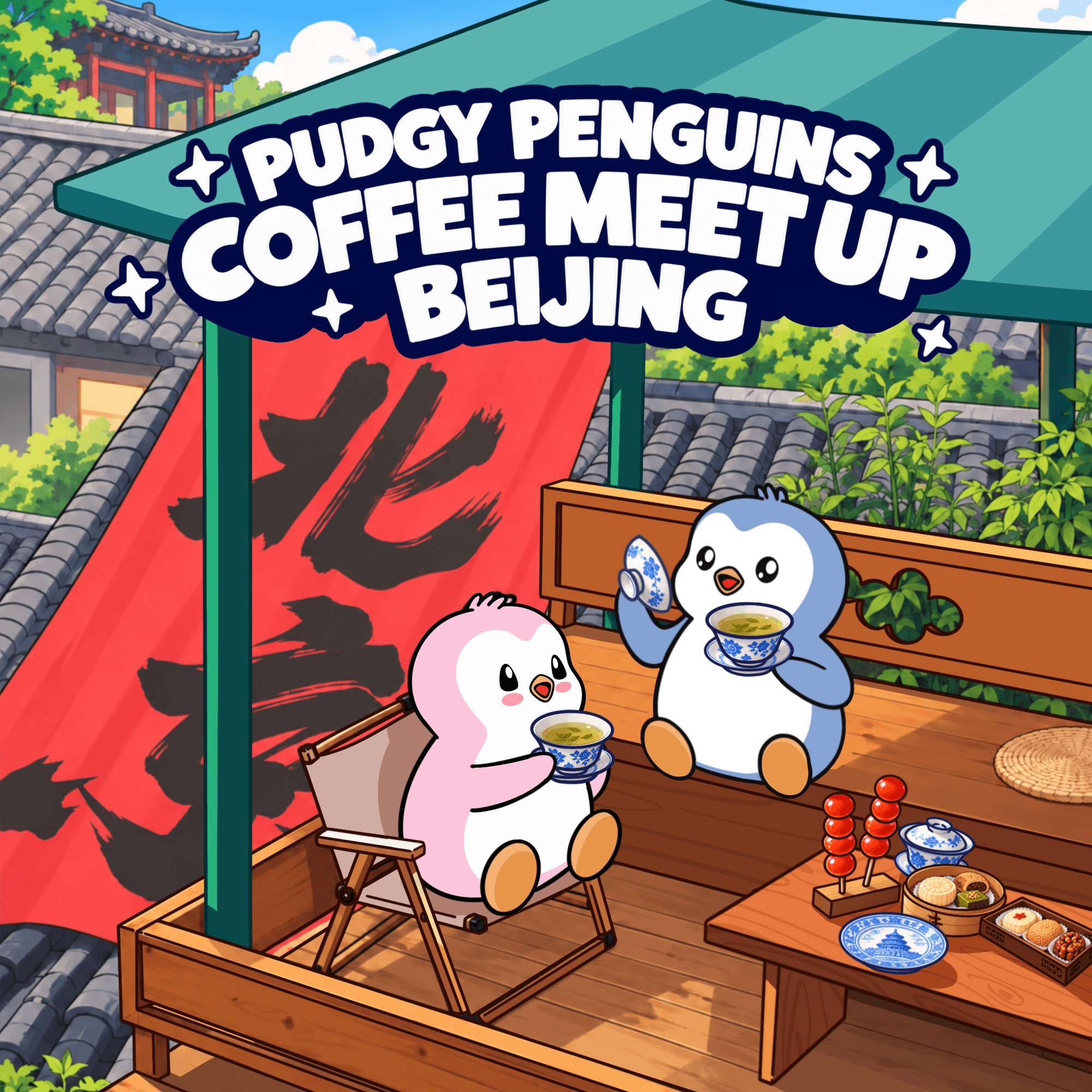 Pudgy Penguins Coffee Meetup in 北京 Event Cover