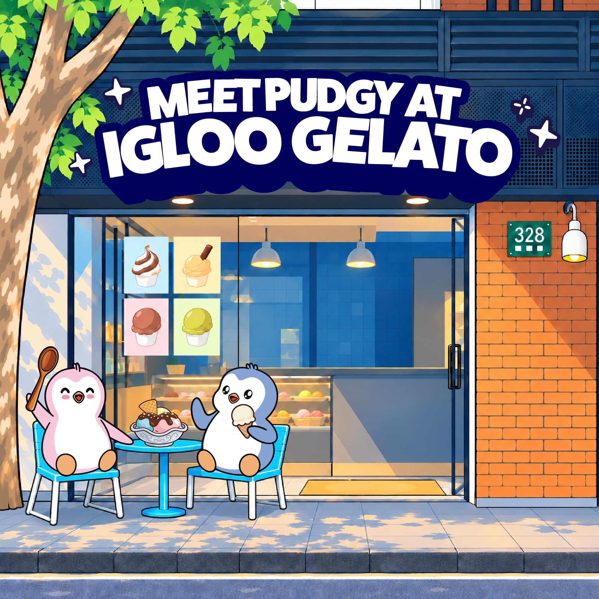 Meet Pudgy at Igloo Gelato 上海 Event Cover