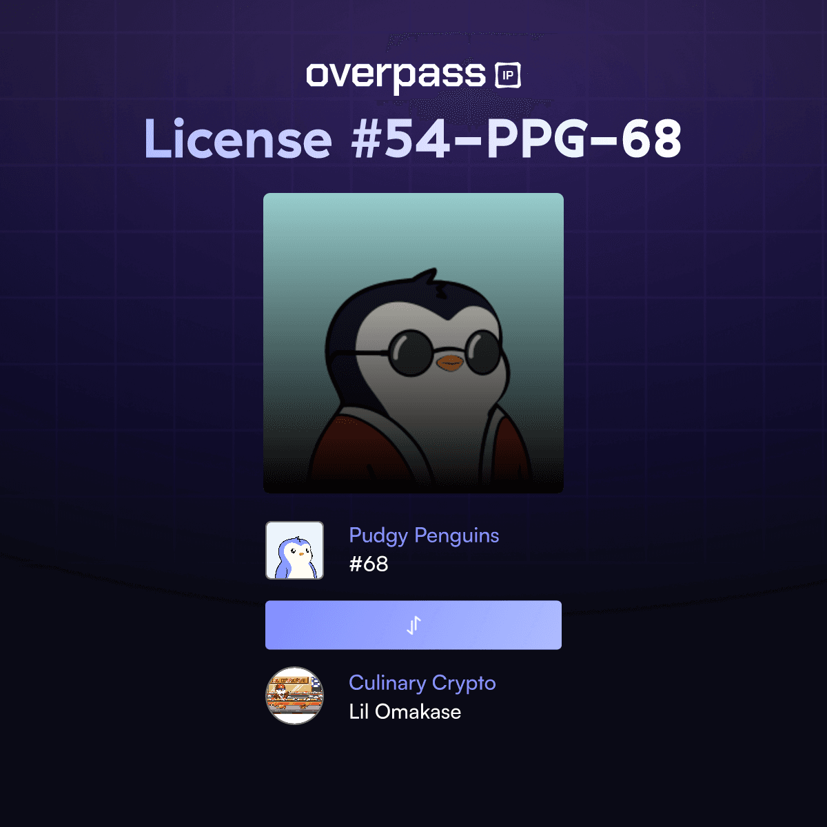 OverpassIP: 0x708e6b1ca131ab6c61fe7ffa03a1bfb5a5cfaef727e05337d6cc3d9447ad8a5c
